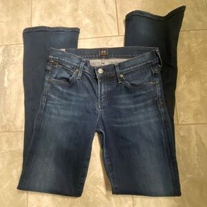 EUC Citizens Of Humanity Dark Blue Boot Cut Jeans